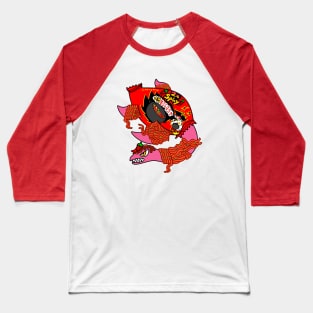 Noodle Nessie Baseball T-Shirt